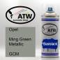 Preview: Opel, Ming Green Metallic, GCM: 400ml Sprühdose, von ATW Autoteile West.